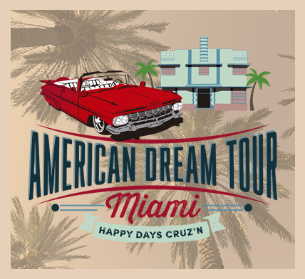American Dream Tour - Miami - Antique Convertible Car Tours in Miami