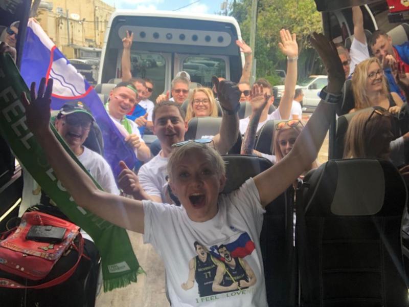 a group of people in a car