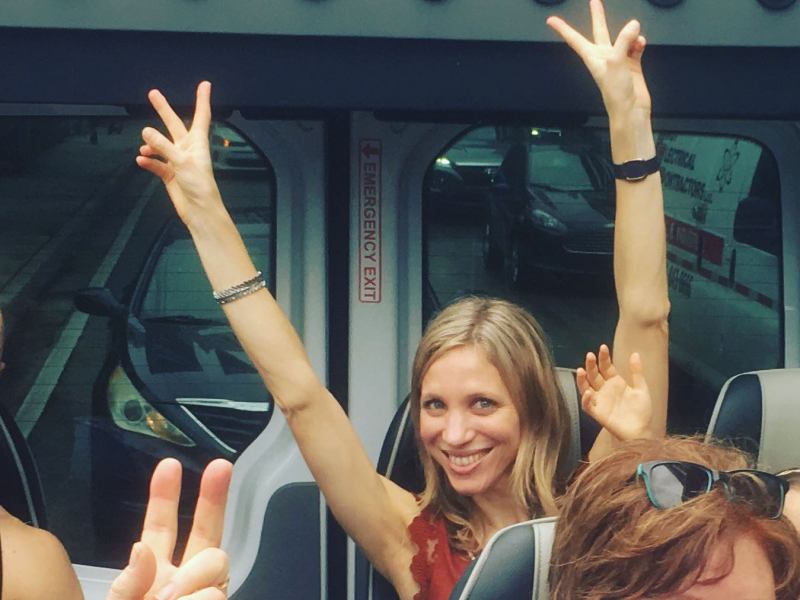 a group of people posing for the camera