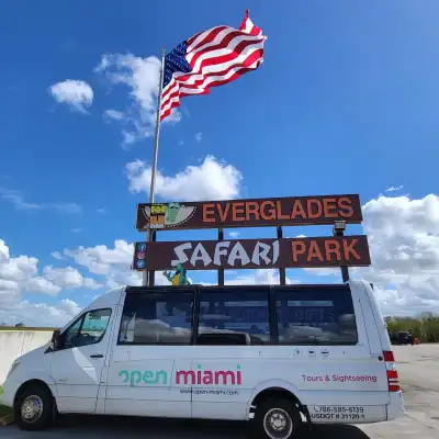 a bus that is parked on the side of a road